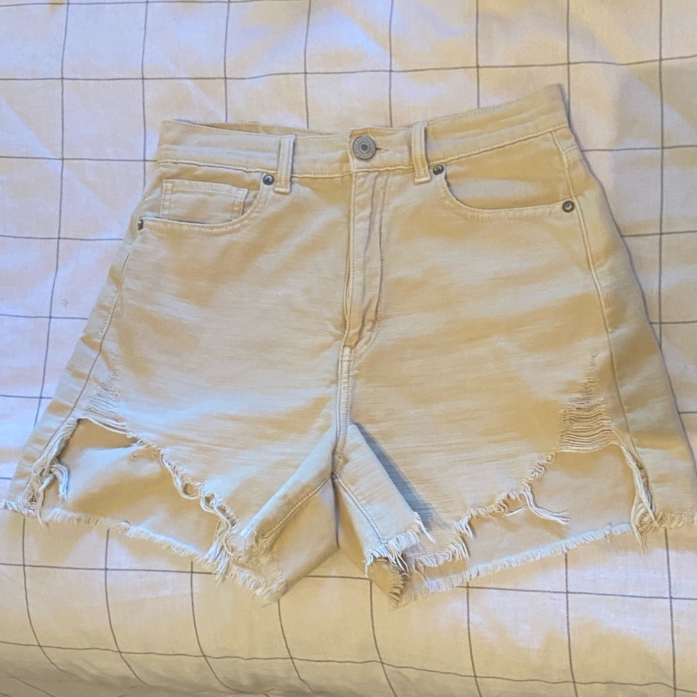 American Eagle high waisted denim shorts